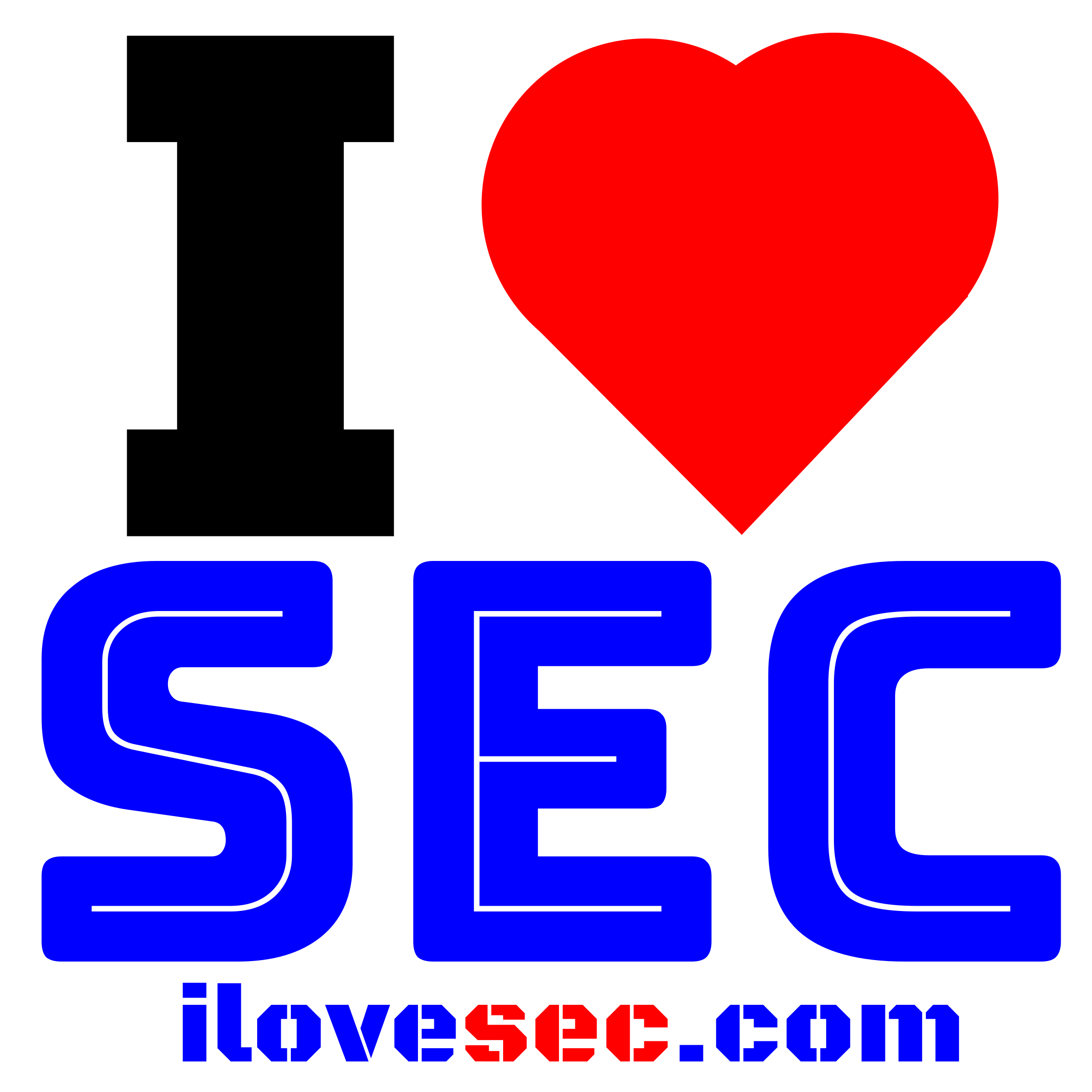 ilovesec sticker